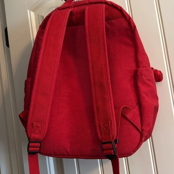Kipling Seoul Red Backpack - Picture 2 of 8